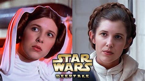 Millie Bobby Brown DeepFake as Princess Leia:。